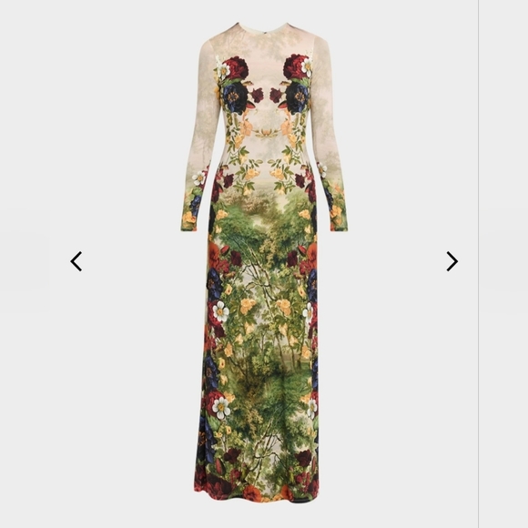 Alice + Olivia Roundneck Dress 2 $595 - Picture 5 of 6